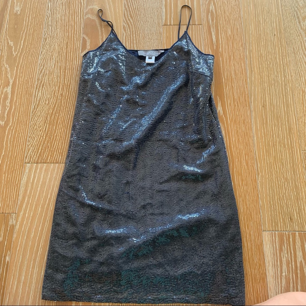 Sequin slip dress
